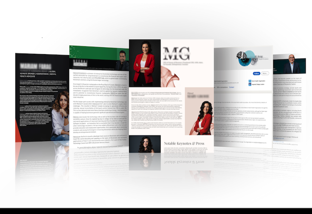 Services for High-Profile Executives - Websites