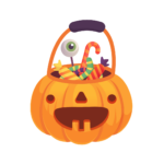 trick or treat Halloween branding image